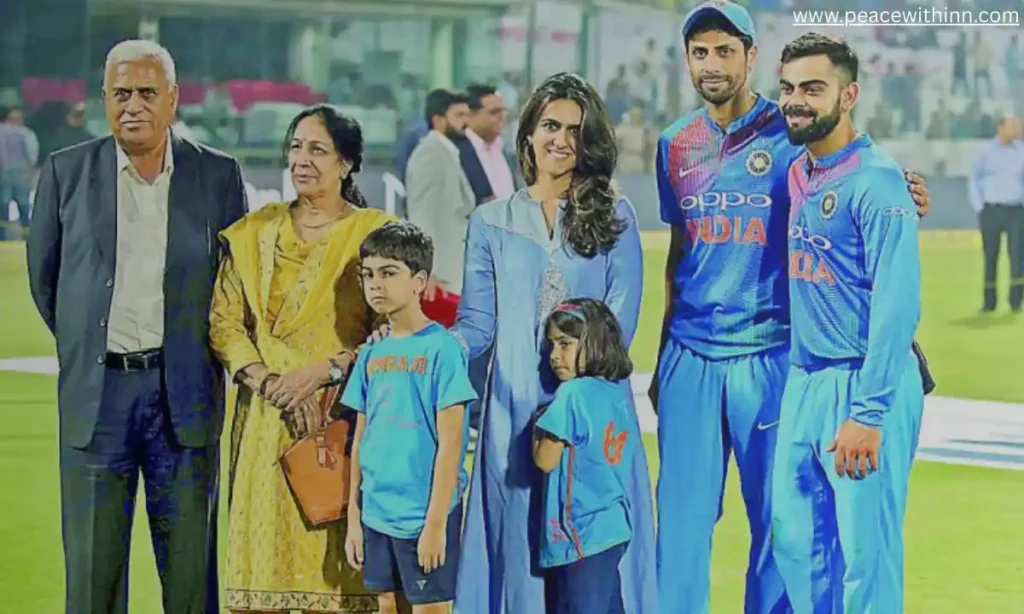 Ashish Nehra Family