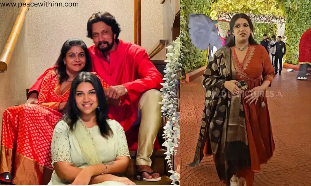 Sanvi Sudeep Family 