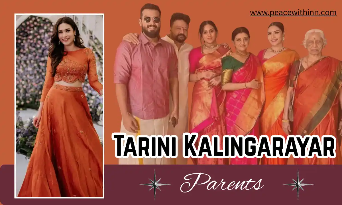 Tarini Kalingarayar parents