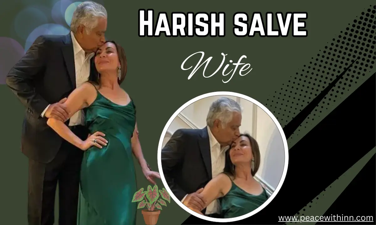 Harish salve wife(Meenakshi Salv)