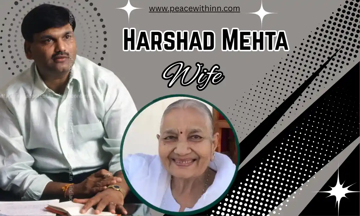 Harshad Mehta Wife(Jyoti Mehta)